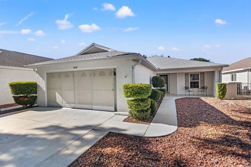 One or more photo(s) has been virtually staged. MOTIVATED SELLER! Step into elegance and comfort in this beautifully maintained Expanded Dover model in On Top of the World - Ocala's premier 55+ gated community! This spacious 3-bedroom, 2-bath gem blends thoughtful upgrades with timeless charm. From the 2021 roof to the 2024 HVAC and 2024 water heater, this home is truly move-in ready. Enjoy energy-efficient 2020 windows, a whole-home Generac system (2018), and a bright updated kitchen (2023) featuring granite countertops, ample cabinetry, and never-used stainless appliances. The remodeled owner's bath offers a modern, accessible walk-in shower, while the enclosed Florida room provides year-round enjoyment overlooking the manicured grounds. Added highlights include an extended driveway for extra parking, freshly cleaned carpets, and recently sanitized ductwork.
Nestled in the heart of On Top of the World, residents enjoy world-class amenities, 24-hour security, golf-cart access to shopping, restaurants, fitness centers, golf courses, pools, and endless social clubs. This lovingly upgraded home is priced to sell fast - schedule your private showing today before it's gone!