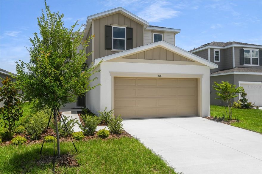 *SPECIAL FINANCING AVAILABLE* The Pine plan is ready to meet your family’s needs. Located off the entryway, a flex room is added. Beyond the entry, a spacious kitchen with a breakfast-bar island flows into a dining nook—boasting patio access—and a relaxing great room. Additional main-floor highlights include a powder room and a mud room with a linen closet. On the second floor, a generous loft provides another inviting hangout. You’ll also appreciate three secondary bedrooms—two with walk-in closets—a laundry room, and a secluded owner's suite with an immense walk-in closet and a private bath with optional deluxe features.  Upgrades include, double sink in primary bath and guest bath, covered patio, Elevation B , Optional windows at great room and master bath, range, dishwasher, microwave, vent to outside,  upgraded white cabinets with 42" uppers, Quartz countertops to kitchen and in guest baths,  Carpet on second floor except wet areas, 7 x 22 Ceramic tile  flooring to first floor and all wet areas upstairs, upgraded single bown sink in kitchen, smart thermostat and garage door opener. **Special financing + up to $17K in Flex Funds on quick move-in homes OR opt for just the Flex Funds and get up to $35K toward homes that can close in a timely manner. Options may vary by community, offers are available for select homes on a first-come, first-served basis. Contact builder for more information!