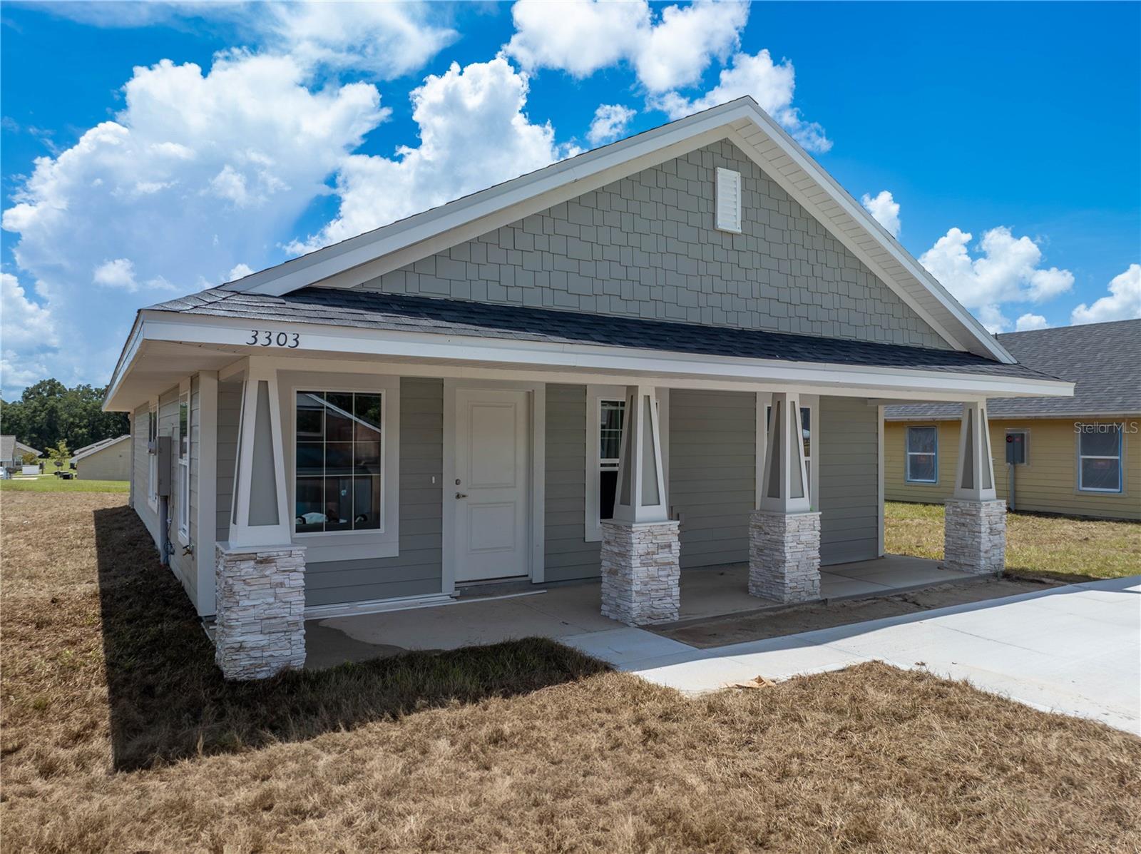 Under Construction. 25k to cover closing costs, rate buy downs or upgrades with preferred lenders on select homes. Brand-new 3-bedroom, 2-bath home in the heart of Bell, FL! This beautifully designed 1,309 sq. ft. residence offers modern finishes, and a large front covered porch making it perfect for both relaxation and entertaining. The spacious kitchen features soft-close solid wood cabinets, brushed nickel faucets, and energy-efficient LED lighting.Vaulted ceilings add to the airy feel of the home, while the in-wall pest control system provides extra convenience.
Located in the serene Rolling Hills community, this home sits on a 1/4-acre lot in a peaceful rural setting. Just a short drive away, you’ll find world-famous natural springs and scenic outdoor destinations, ideal for swimming, kayaking, and diving.
Take advantage of limited-time builder incentives on select homes with preferred lenders. Only 8 minutes from the Suwannee River.
Don't miss this opportunity to own a brand-new home in a prime location. Schedule your private showing today!