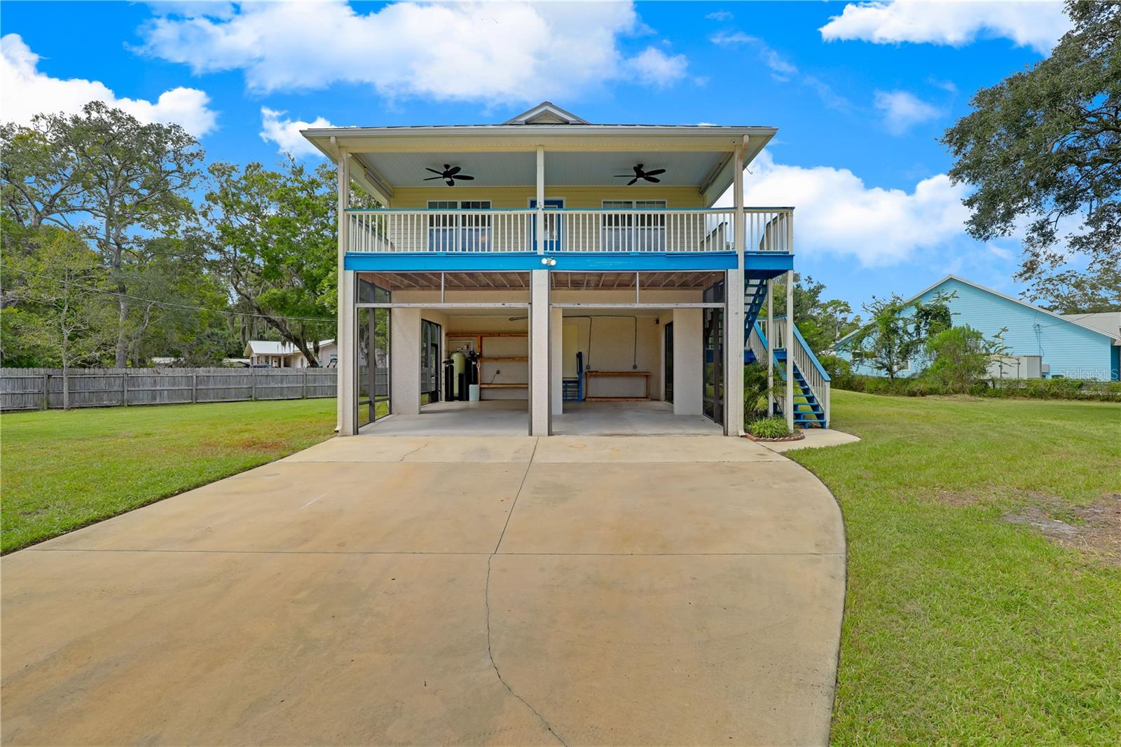 **DOUBLE LOT**NEW METAL ROOF**CAN BE USED AS COMMERCIAL**Welcome home to this coastal-feel property in Saint Augustine. This home boasts 3 beds/3 baths with the main living areas nestled upstairs. Downstairs, there is space for a MUDROOM, perfect for kicking off sandy shoes. The large SCREENED IN LANAI is perfect for sunny, Florida days and peaceful nights. Upstairs, the LARGE LIVING AREA is ideal for entertaining friends and family. The windows let in TONS OF NATURAL LIGHT, creating a welcoming space. Off of the living room, step out onto the LARGE COVERED DECK, with views of the marsh ahead. The HUGE MASTER SUITE features a WALK IN CLOSET and large windows. The entire property is gated, so you can feel a sense of safety. This home is located near the intercoastal waterway and state road 16, offering a variety of restaurants as well as Publix and Wawa. Don't miss out on this opportunity!