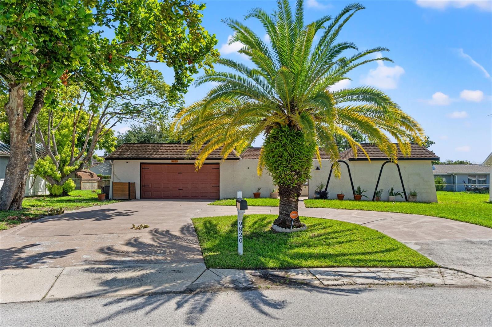 UPGRADES GALORE & MOVE-IN READY! Step inside this beautifully refreshed home
and be wowed by the modern touches at every turn. Brand-new light fixtures and stylish
upgraded fans brighten every room, while a sparkling newer water heater and a recently added
walk-in pantry bring everyday convenience. The roof was completed in 2019, the home has
newer windows and doors. In 2025, the owners went all out, installing a brand-new AC system
(including ducts), gorgeous new floors, gleaming stainless-steel appliances, and custom bedroom
closets designed for maximum storage and style. The huge open floor plan flows seamlessly into
an air-conditioned, fully enclosed patio — perfect for year-round enjoyment. Outside, a spacious
fenced yard offers privacy and room to play. The large circle driveway makes parking for owners
and guests a breeze. With so many recent upgrades and replacements, this home is truly turnkey.
Best of all, it’s just minutes from the stunning Gulf of Mexico, with charming shops, dining, and
entertainment all within a mile. Move in ready, everything has been done for you! No HOA.