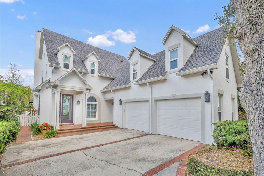 Beautiful four-bedroom, two-and-a-half-bath home located in Winter Park. This charming residence features hardwood floors, 9-foot ceilings, plantation shutters, downstairs primary bedroom and updated kitchen. 

The open living area centers around a brick fireplace with built-ins and flows seamlessly into the eat-in kitchen, complete with beautiful  countertops, updated appliances, ample cabinetry, and a center island. Updated sliding glass doors  lead to a screened lanai and open brick courtyard, creating effortless indoor-outdoor living with fenced in backyard. There is a spacious downstairs office.

The downstairs primary suite features access to the lanai, a deep garden tub, dual vanities, updated light fixtures and a spacious walk-in closet. 

Upstairs, you’ll find three generously sized bedrooms with excellent closet space, a full bath, and an oversized bonus room over the garage—ideal for a playroom, media space, or flex area.

Zoned  Dommerich Elementary, Maitland Middle, and Winter Park High, and just minutes from Park Avenue, shops, dining, and neighborhood parks.