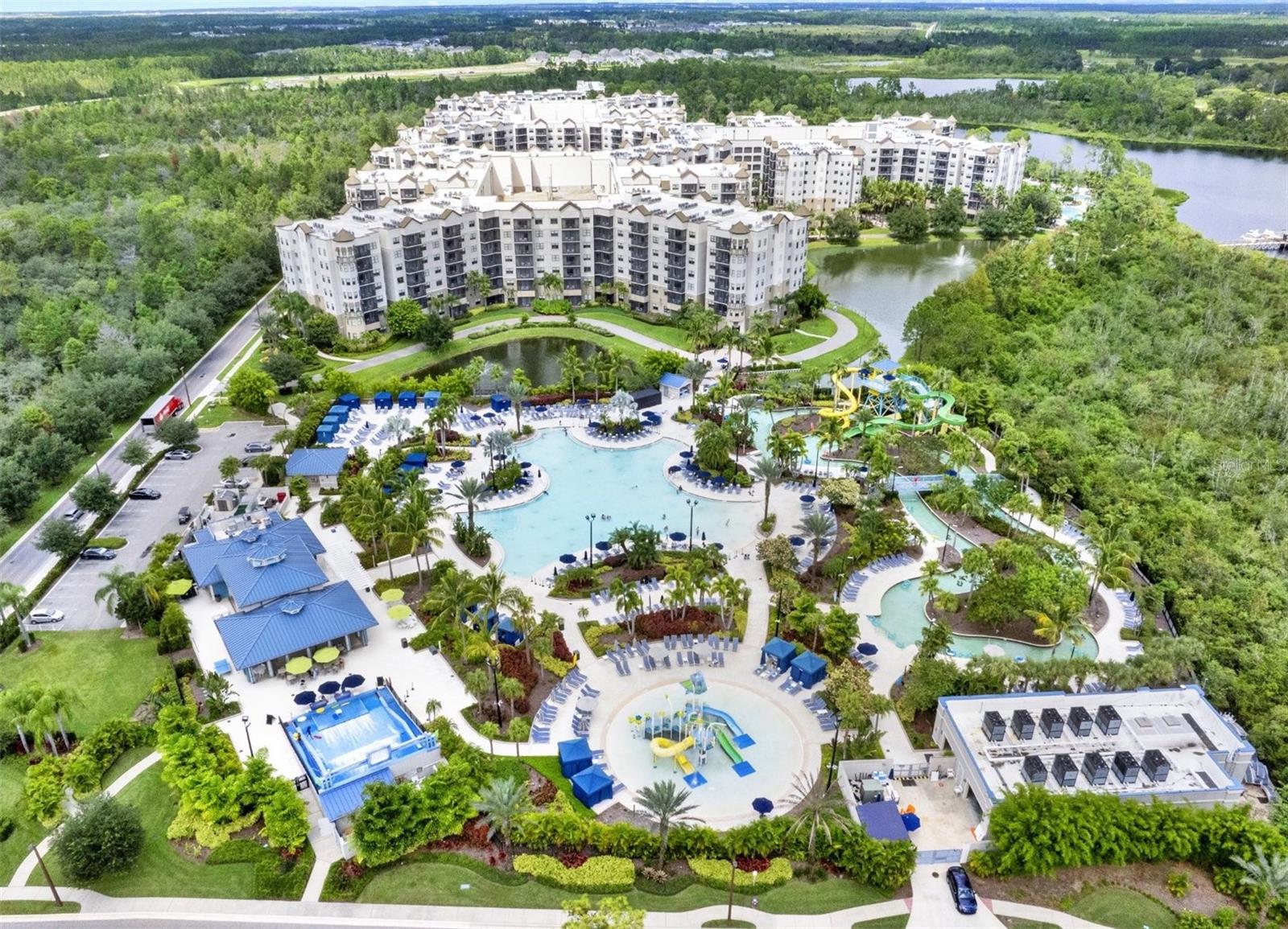 3 Bedroom Condo Hotel located minutes from Walt Disney World, The Grove Resort Is An Upscale Condominium Resort With Refreshing Water Park With Its Own Double Flow Rider Surf System, Several Swimming Pools And Restaurants And Overlooks Beautiful Lake Austin With Its Own Private Dock That Is Perfect For Fresh Water Fishing. Come Take A Tour Of Our Spacious And Modern 3-Bedroom, 2-Bath Condo With A Roomy 1,396 Square Feet Overlooking Breathtaking Conservation And Lake Views. Condo is Fully Furnished And Turnkey Rental Ready With On-Site Premier Management Staff And Income Producing Investment Program. This Is Truly A Prime Vacation Spot Just Minutes Away From Disney Parks, Universal Studios, Margaritaville Resort, Movie Theater, Other Major Orlando Attractions, Some Of The Best Beaches In The World And Orlando International Airport. Schedule your private showing today!