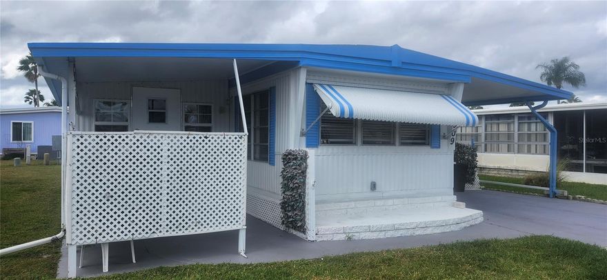 Charming and move-in ready, this fully remodeled 2-bedroom, 1.5-bath double-wide in the 55+ gated community of Senate Manor offers excellent value. Professionally rehabbed with permits after Hurricane Helene, the home features new luxury vinyl flooring, three energy-efficient mini-split A/C units, updated bathroom, stove, and refrigerator. Enjoy an enclosed side porch, covered carport, and storage shed with washer/dryer hookups. Senate Manor is a resident-owned cooperative with a low $200/month HOA covering water, sewer, trash (with twice-weekly recycling), lawn care, streetlights, heated pool/spa, shuffleboard, horseshoes, gym, clubhouse, and optional storage for RVs, boats, and trailers. The community hosts regular events—bingo, potlucks, Taco Tuesdays, and more. No pets, but service/comfort animals allowed with documentation. Cash only. Close to Gulf beaches, shopping, dining, medical offices, and the VA. Seller will consider contingent offers.  There are several homes available on Freedom Drive if you want to live near family and friends.