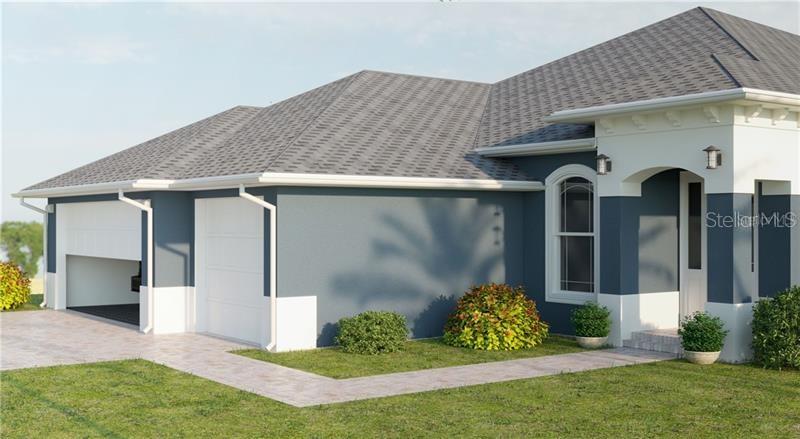 One or more photo(s) has been virtually staged. Pre-Construction. To be built. Owner or their agent must pre approve any pets These is a new, never previously occupied home that will be ready for occupancy 09/01/2025. Thelot is an ocean going property that has one fixed bridge to the ocean at Appleton Boulevard. The lanai and deck add more than 600 square feet to the family living area. The pool is a heated salt water spa worthy of a luxury hotel