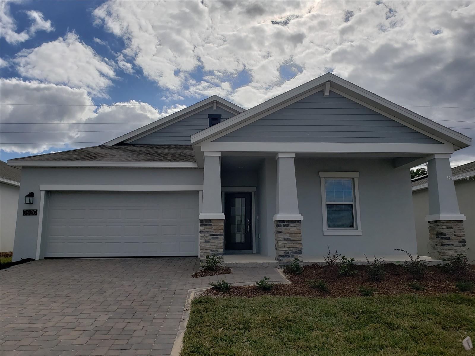 Stunning, energy-efficient solar-powered home available 12/5. Discover your new home: a beautiful, energy-efficient, solar-powered property available starting in early December. Enjoy comfort, style, and sustainability all in one. Four bedroom, three bath home with two car garage. The open, spacious floorplan is completely tiled in the main living spaces. The kitchen features an island with double sinks, quartz countertops, stainless steel appliances and large pantry. The family room overlooks the spacious covered patio. The primary bedroom has a tray ceiling and large walk in closet. The primary bathroom includes an oversized walk-in shower, garden tub, double sinks, private water closet and private entry to the laundry room. Home is equipped with solar panels, reducing electric bills. Amenities include resort-style swimming pool, volleyball & basketball court, tot lot, clubhouse, fitness center, private boat launch, and marina. Bridgewalk is just south of Lake Nona, minutes from 417.
Application fee is $65 per adult. Applicant will be able to start lease within two weeks. Applications are not accepted prior to viewing.