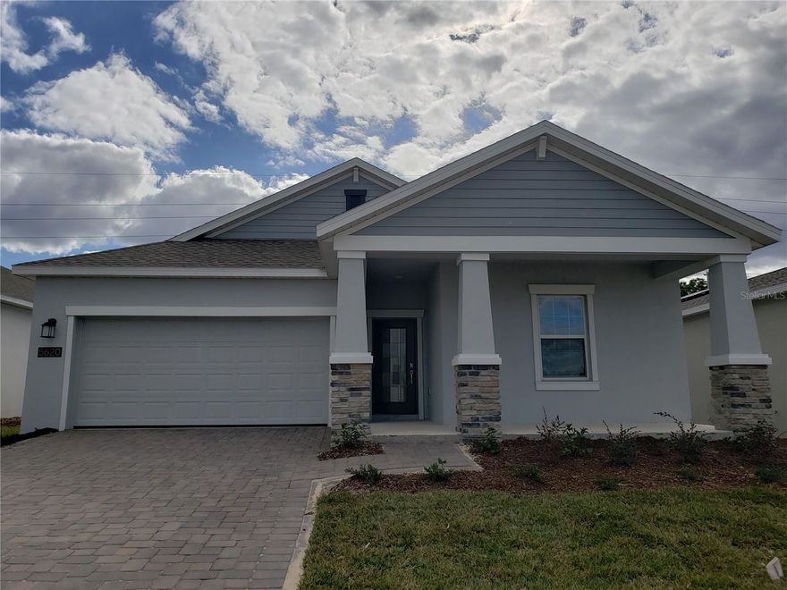 Stunning, energy-efficient solar-powered home available 12/5. Discover your new home: a beautiful, energy-efficient, solar-powered property available starting in early December. Enjoy comfort, style, and sustainability all in one. Four bedroom, three bath home with two car garage. The open, spacious floorplan is completely tiled in the main living spaces. The kitchen features an island with double sinks, quartz countertops, stainless steel appliances and large pantry. The family room overlooks the spacious covered patio. The primary bedroom has a tray ceiling and large walk in closet. The primary bathroom includes an oversized walk-in shower, garden tub, double sinks, private water closet and private entry to the laundry room. Home is equipped with solar panels, reducing electric bills. Amenities include resort-style swimming pool, volleyball & basketball court, tot lot, clubhouse, fitness center, private boat launch, and marina. Bridgewalk is just south of Lake Nona, minutes from 417.
Application fee is $65 per adult. Applicant will be able to start lease within two weeks. Applications are not accepted prior to viewing.