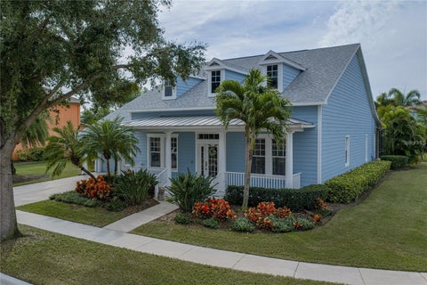 Photo of 5252 Brighton Shore Drive, Apollo Beach, FL 33572 (MLS # O6438034)