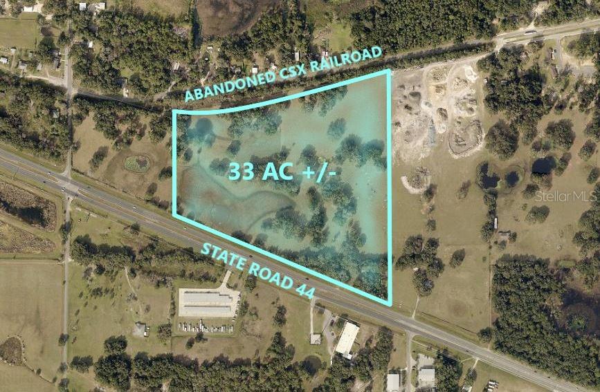Here’s an opportunity to secure approximately 33 acres of prime land along one of Central Florida’s fastest-growing corridors! Comprising six parcels with an impressive ±1,426 feet of frontage on State Road 44, this property enjoys exceptional visibility just minutes from The Villages. An additional ±7-acre parcel (MLS #: G5053829) is also available, offering even greater potential for development. Currently zoned Agricultural, the property is ideal for future development. Annexation into the City of Leesburg, along with zoning and land use changes, would be required to fully realize its potential. Surrounding properties are zoned Industrial, and the Future Land Use designation of Urban Low Density provides flexibility for a variety of uses. The location is a standout—just five minutes from The Villages and Lake Deaton Plaza, featuring Publix, Walgreens, and the newly opened Hooters. A new Walmart Supercenter is nearing completion, enhancing the area’s commercial appeal. Downtown Leesburg is 10 minutes away, with easy access to US Hwy 27 and the Florida Turnpike to the west, placing Orlando just an hour away and Tampa within 90 minutes. Whether you're planning to develop, invest, or hold, this property offers strategic positioning in a thriving market with strong commercial and residential demand. Contact us today to explore the possibilities.