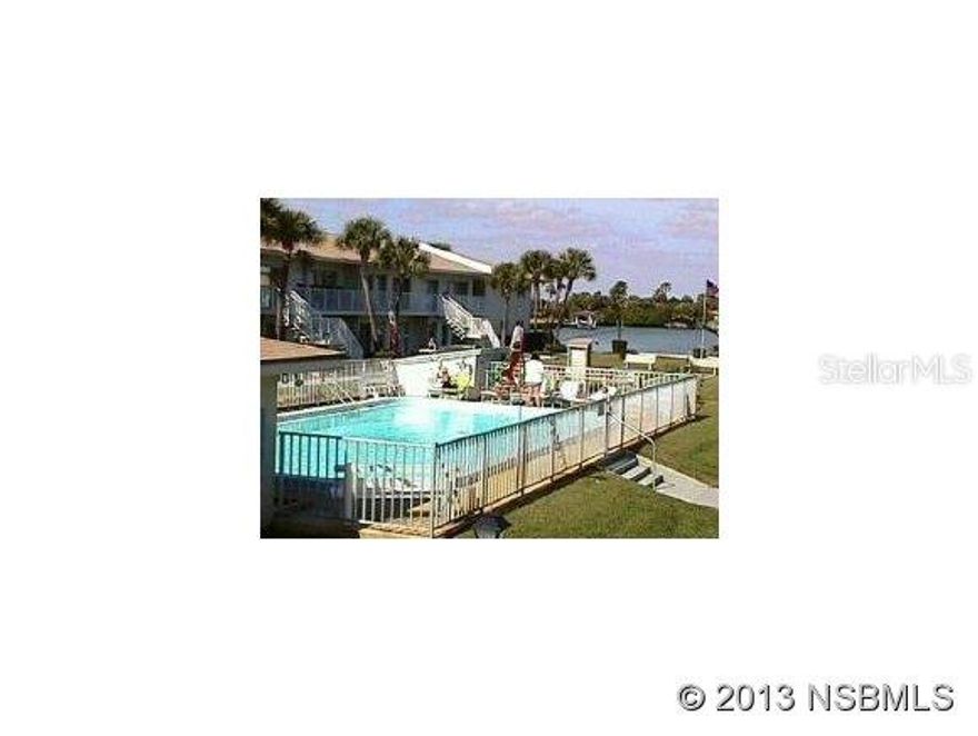 Completely remodeled 1 bedroom, 1 bath unit in + community. Ground floor unit facing pool. Complex is on the water with dock priviledges. New heat/air system, hot water tank, freshly painted, new kitchen and cabinets, new carpet. Crown molding. Square footage received from tax rolls. All informatio in the MLS intended to be accurate but cannot be guaranteed. ;LocationDescription: Condo ;Water: City