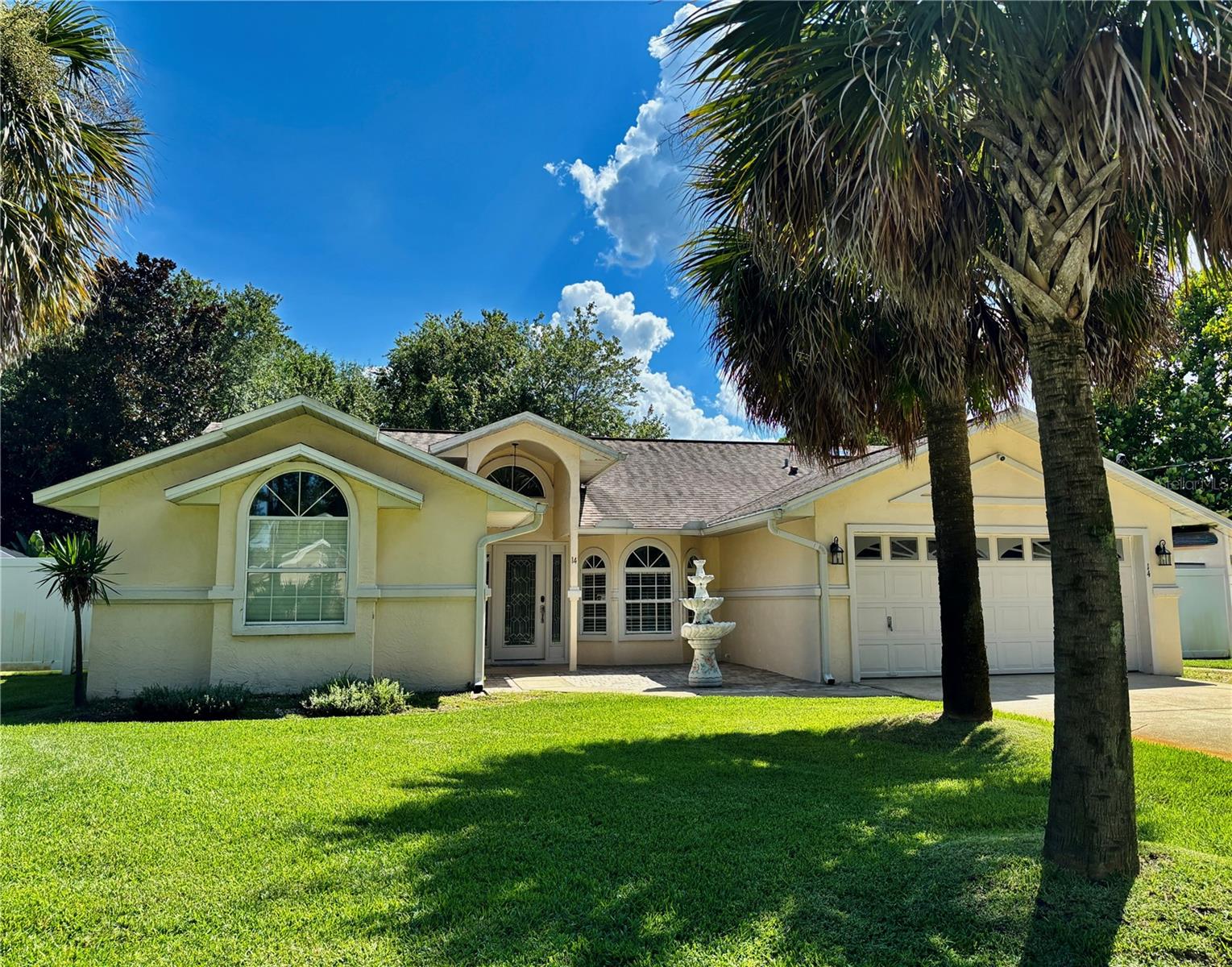 Enjoy the peace and tranquility of this very private quiet neighborhood. Located on a lovely Cul de sac backing to a beautiful Preserve never to be built on. This home offers a large screened in pool with heater for all year-round swimming also has whole house generator and split bedroom plan. There’s a jack and jill bath that could make this home have a second primary bedroom. Close to Beaches, shopping, brand new hospital, schools, walking paths, bike paths and the Pine Lakes Golf Course. Enjoy your morning coffee in your breakfast nook or on your screened Lani overlooking a beautiful pool and preserve.