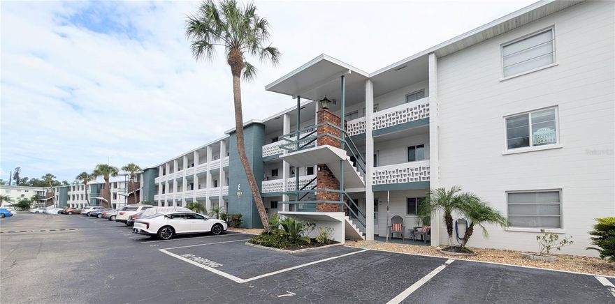 Absolutely adorable one-bedroom top-floor condo in a very active 55+ community. The furnishings are very attractive and comfortable, the only thing you need to bring when moving in are your personal effects. Enjoy the nice breeze this 3rd floor condo offers while you have enjoy your meals on the lanai. The amenities here include a nice heated pool, clubhouse, shuffleboard courts, and a grilling area to enjoy spending time with your new neighbors and friends. The community sits right in front of the bus line so if you don't drive it will be easy to get around. With a Publix Grocery Store, Target, T.J. Maxx and several smaller shops just down the road you can pickup everything you need. Centrally located to the beaches, and both downtown Bradenton and Sarasota where you will enjoy plenty of activities and great restaurants.