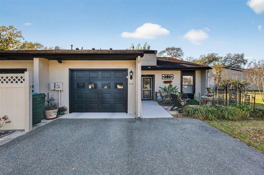 Immaculate, newly renovated 3-bedroom, 2-bath home, a bonus room upstairs can be converted into a 4th bedroom; this area is currently being used for a large storage area that has A/C. The back lanai is private and is a great place for entertaining. The updates in the kitchen: Stainless GE Cafe Series Appliances, Refrigerator, Dishwasher, Convection and Microwave Oven, ICE-O-MATIC nugget ice maker, Quartz Countertops, Cabinets, large pantry, and beautiful Wood-Grain Luxury Vinyl Flooring throughout the living space. This split floor plan gives you privacy with the primary room at the back of the home. The primary room has an en-suite bathroom that has been completely updated with Quartz tops and cabinets, with a walk-in shower and a spacious walk-in closet. The guest bedrooms and bathroom are to the front of the home. The kitchen wall has been opened up to view into the living space, and in the living room, you will enjoy the warmth of a cozy fireplace, this area is shared the dining room with high ceilings, giving you an inviting space for family and friends to relax and enjoy entertaining. The spacious garage has built-in shelving for more storage. The Oaks community offers you access to The Chain of Lakes, with boat dockage and a large community pool, lawn cutting, and exterior building maintenance are the amenities that you get to enjoy in this community. In the location, you are minutes to the Florida Turnpike, The Villages, and the shopping and dining in the historic downtown of Leesburg, which is golf cart friendly. Let me schedule a showing for you today.