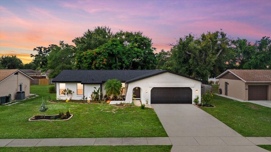 PRICED TO SELL!! Do not miss out on this great Whitfield home. This home has so much to offer, starting with the Whitfield neighborhood, the dead end cul-de-sac street, NO HOA, legal for nightly rental, and proximity to the airport, both downtown Sarasota AND downtown Bradenton, as well as the University Town Center area, all within 20 minutes, or head out to the world famous beaches in less than 30 minutes!!!  The home sits on a huge 1/4 acre lot, and the home has been upgraded with a new roof, all new exterior paint, and landscaping. The interior has new large format Luxury vinyl plank flooring throughout the entire home, but the real show stopper is the open concept, custom kitchen, with high quality black cabinets and live edge wood countertops for a most unique and luxurious feel that you will not find in other homes of this price range.  Schedule your showing today.