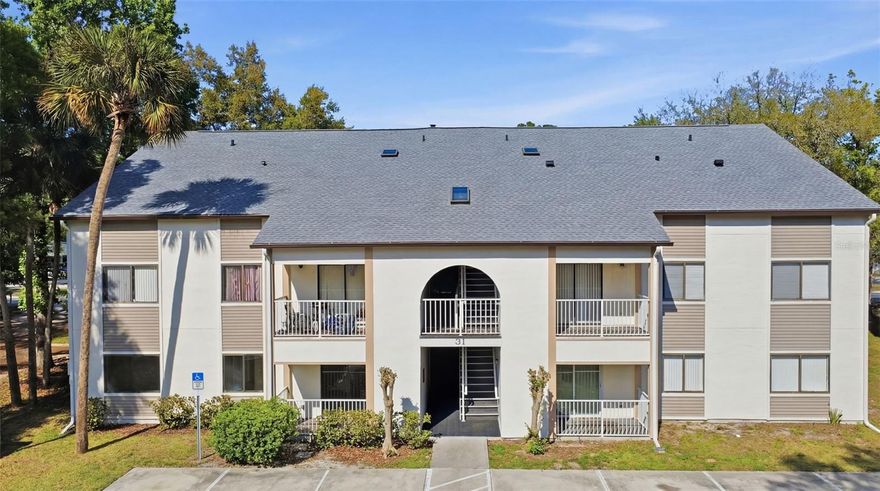 One or more photo(s) has been virtually staged. Welcome to easy, carefree living in this updated first-floor end unit right in the heart of Port Orange - where convenience meets comfort and everything you need is just minutes away. Fresh paint, new stylish luxury vinyl plank flooring, and sleek quartz countertops in the kitchen give the home a modern, move-in-ready feel that's both practical and inviting.
The layout offers 2 comfortable bedrooms, including a spacious primary suite with a walk-in closet and an easy-access walk-in shower. The open living area leads through sliding doors to your private balcony and large exterior storage room for bikes and beach gear, plus the convenience of inside laundry with a full-size washer and dryer.
Location is key, and this property doesn't disappoint.  Community pool and clubhouse are just steps away and you'll be just moments away from grocery stores, medical facilities, schools, banks, and a variety of entertainment options. Plus, the sun-soaked shores of the beach are a short drive away.