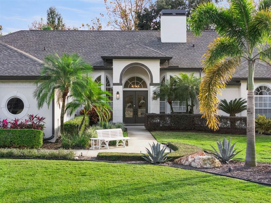 Set at the end of a cul-de-sac on a sprawling acre+ lot, this 4 bedroom, 3 bath pool home in Windermere Downs, offers over 3,500 sq ft and sits well back from the road with a long private driveway and an oversized three-car garage, creating a sense of privacy from the moment you arrive. • High ceilings and abundant windows fill the home with natural light. • The thoughtfully updated kitchen with high-end JennAir appliances and the large family room overlook a stunning resort-style pool and spa, an expansive covered lanai, and a screened pool deck create an exceptional outdoor oasis, all framed by a remarkably large backyard. • A double-sided fireplace connects the family room to an additional living space, and the split bedroom plan features a generous primary suite with large bath and walk-in closet, plus three spacious guest bedrooms on the opposite side of the home. • Wood floors run throughout all bedrooms. • The home has been meticulously maintained, with 2024 updates including new roof & gutters and exterior paint. • Additional features include a whole-house water softener, an updated laundry room featuring butcher block countertops, smart lighting controls, whole-house speakers, the expansive three-car garage with ample space for storage, tools & recreational equipment, and an irrigation well supporting low water costs. • Windermere Downs is one of Central Florida’s most sought-after lake communities, offering deeded access to Lake Down and the Butler Chain of Lakes. • The neighborhood features the only community lakefront lot on Lake Down, reserved exclusively for residents and their guests, with a natural sand beach, dock with gazebo, private boat ramp, and shaded green space for neighborhood gatherings and family enjoyment. • This golf cart-friendly community makes accessing these amenities effortless. • Additional amenities include Pleasance Circle Park with its large open lawn & playground shaded by a beautiful live oak canopy, along with Birch Tree Park featuring green space and swings. • Residents also enjoy two tennis courts, one lined for pickleball. • Seasonal gatherings, from sunset evenings at the lake to family-friendly events throughout the year, foster the strong sense of community Windermere Downs is known for. • Just minutes away, downtown Windermere offers a true small-town atmosphere anchored by the Town Hall, library, and police department. • Residents enjoy basketball courts, an Ace Hardware, coffee and ice cream shops, a beloved breakfast and lunch restaurant, and a neighborhood brewery, with additional restaurants and retail planned for the coming year. • Community traditions throughout the year include Philharmonic performances, the annual Christmas tree lighting, the Friday farmers market, and seasonal events that bring neighbors together. • Conveniently located near world-class attractions including Walt Disney World and Universal Studios, renowned golf courses such as Isleworth and Bay Hill, Restaurant Row, major highways, and highly regarded private schools including Trinity Prep, Lake Highland Prep, Windermere Prep, First Academy, and Bishop Moore. • A rare opportunity to enjoy space, privacy, and true lake community living in Windermere.