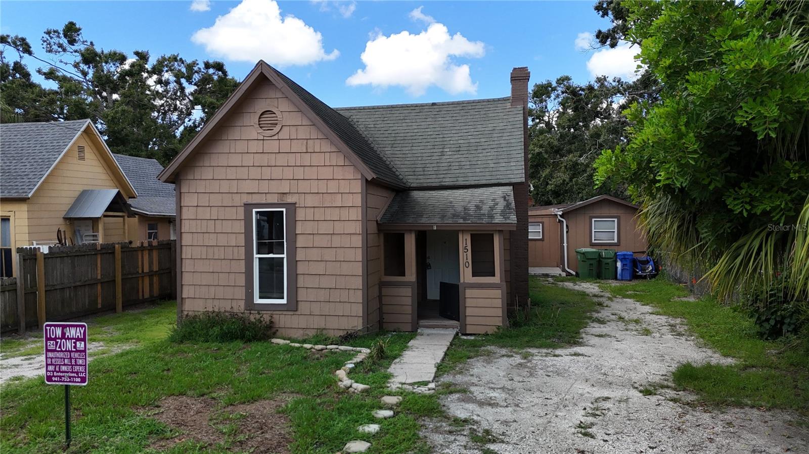 Located in the vibrant Village of the Arts, this unique triplex offers a rare investment opportunity in one of Bradenton’s most creative and centrally located neighborhoods. The property features a total of 2 bedrooms and 3 bathrooms, with recent updates already completed and plenty of potential for further improvements. Whether you’re looking to expand your investment portfolio or convert the space into something more personalized, this property offers versatility and strong upside. It’s just minutes from Downtown Bradenton, one block from LECOM Park, and only 20 minutes from the award-winning beaches of Anna Maria Island. Units B and C are currently vacant, offering immediate flexibility for renovations or new tenants. Unit A is tenant-occupied. All showings must be scheduled in advance with the Listing Agent. Don’t miss your chance to own a multi-unit property in one of Bradenton’s most walkable and artistic districts.