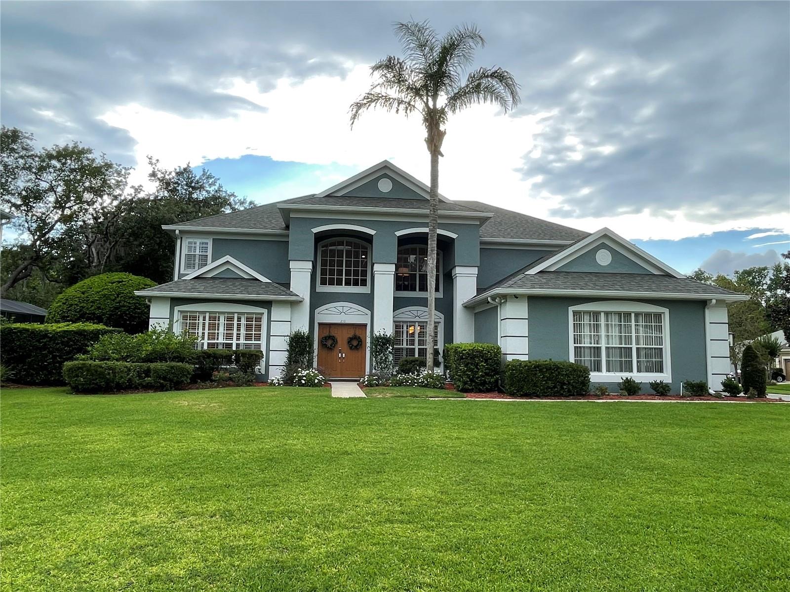Impressive pool home on ¼ acre within the exclusive neighborhood of Tuskawilla. Exceptional quality and design throughout this 5 bedroom, 3½ bath, 3-car garage home. Renovations and upgrades greet you in every room. Hardwood floors, plantation shutters, and designer fixtures elevate the ambiance and appeal.
Vaulted living-room and foyer with two-story windows. Three new large patio doors connect the beauty outside to the luxury inside. Plantation shutters maintain privacy and elegance. An archway opens to the kitchen with granite countertops, stainless-steel appliances, and abundant cabinetry.
Master bathroom renovated with custom vanity and granite countertops. Walk-in shower features marble tile and a bright glass-block window allowing Florida’s sunlight. The piano room doubles as an exclusive office with French doors.
Vast loft accommodates crafts, game-room, and entertaining.
Unmatched solar heated pool setup with a new saltwater system, new heater & pump.
Other recent upgrades: newly remodeled bathrooms with quartz countertops, new dishwasher, entire interior just painted, new insulated garage doors, new designer lighting throughout, updated sprinkler system and solar water heater (saves $$).
Perfect cul-de-sac location with close access to Broadway and the 417 while maintaining the safety, privacy, and pristine landscaping of Tuskawilla Country Club Community. Country club features a top golf course, tennis courts, large pool and event space. Within the community are Cross Seminole Trail, Sam Smith Park, Trotwood Park and Bear Creek nature trail. Enjoy the highly rated Seminole county schools. Come and see before it’s gone!