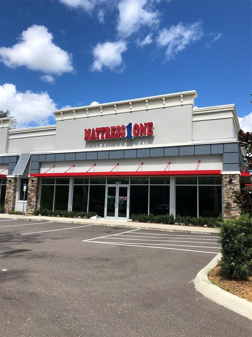 3600 square feet of commercial space for lease located on esablished area of State Road 44.  Property is near Aldi, Home Depot, Murphy, auto dealers.  2018 concrete block building with ample parking.  Prominent monument signage available. Can be divided for right tenant. Price is $25/square foot annually plus a $5/square foot CAM fee. ;Water: City