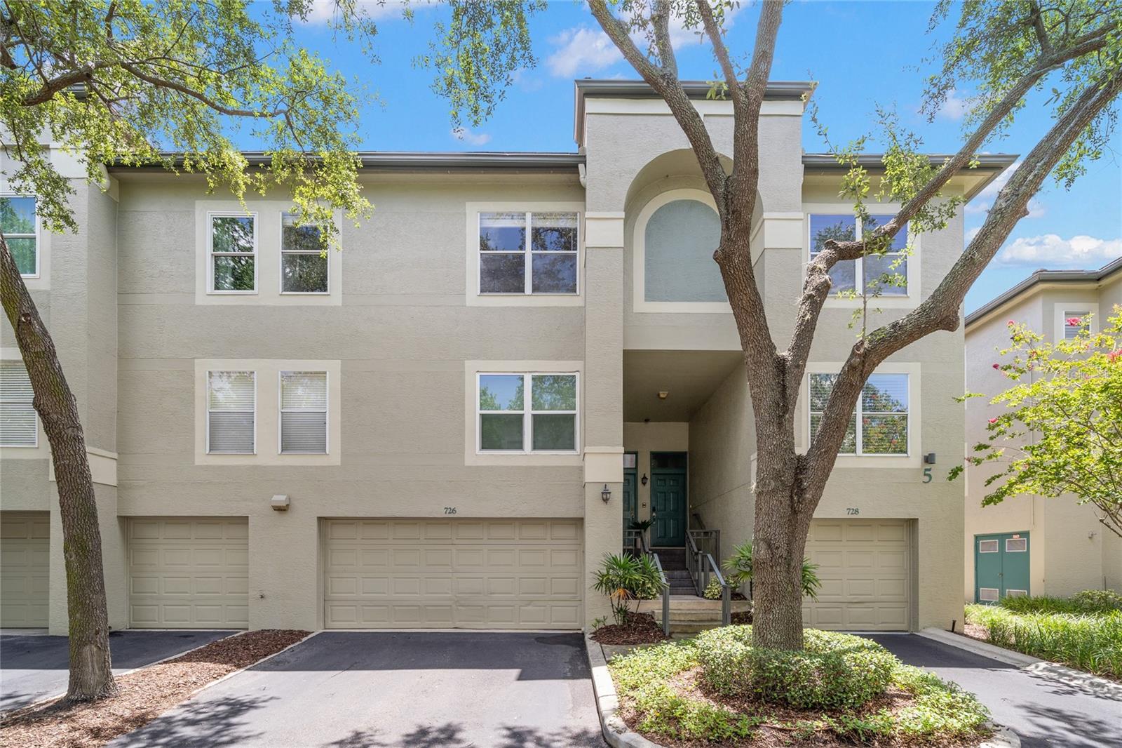 TAMPA LIVING AT ITS VERY BEST. LOCATED WITHIN THE HIGHLY DESIRED ISLAND PLACE COMMUNITY ON PRESTIGIOUS HARBOR ISLAND. THE PROPERTY FEATURES TWO BEDROOMS, TWO BATHROOMS WITH A SPACIOUS ATTACHED TWO CAR GARAGE AND OVERSIZED SECOND FLOOR BALCONY WELCOMING THE MORNING SUN. ONE STEPS INTO THE UNIT AND IMMEDIATELY TAKES IN THE OPEN FLOORPLAN,ELEVATED CEILINGS AND UPGRADED LIGHTING. THE CHEF'S KITCHEN IS ELEGANTLY COMPLIMENTED WITH GRANITE COUNTER TOPS, VAST WHITE CABINETS AND NEWER STAINLESS-STEEL APPLIANCES. THE PRIMARY BEDROOM WITH ENSUITE HAS A LARGE FINISHED WALK IN CLOSET AND A GRAND PRIMARY BATHROOM. ADJACENT TO THE PRIMARY BEDROOM IS A GENEROUSLY SIZED BEDROOM ALSO WITH A FINISHED WALK IN CLOSET. WALK OUTSIDE ONTO THE BALCONY DIRECTLY FROM THE FAMILY ROOM AND TAKE IN ALL THE AMENITIES THAT THIS RESORT SYLE COMMUNITY HAS TO OFFER. FOR CONVENIENCE THERE IS A LAUNDRY CLOSET WITH NEW FRONT LOAD WASHER AND MATCHING DRYER. IF ITS STORAGE SPACE THAT YOU NEED THE UNIT FEATURES A LARGE LANAI CLOSET (10FT CEILING) AND OVERSIZED NEWLY PAINTED TWO CAR GARAGE WITH TASTEFULLY FINISHED EPOXY FLOORING. THIS PROPERTY SITS BEHIND THE 24-HOUR MANNED SECURITY GATE AND FEATURES A RELAXING STYLE POOL, FITNESS CENTER, TENNIS COURTS,JACUZZI'S, CAR WASH STATION AND WATER FRONT WALKING AREAS TO WATCH THE BOATS AND WILDLIFE GO BY. THE EXCLUSIVE PROPERTY IS ALL WITHIN A SHORT WALKING DISTANCE TO DOWNTOWN TAMPA, AMELIE ARENA, CHANNELSIDE ENTERTAINING COMPLEX AND OF COURSE FINE DINING AND HIGH-END SHOPPING. THE “A” SCHOOL RATING IS FROM THE ELEMENTARY THROUGH HIGH SCHOOL