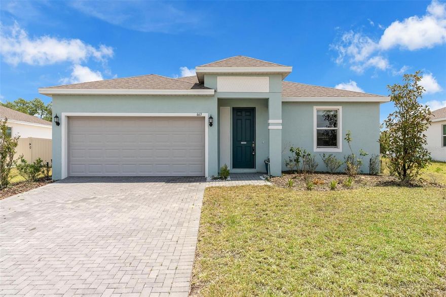This well-maintained 3-bedroom, 2-bath home offers a functional layout with comfortable living spaces throughout. The open-concept design creates an easy flow between the living area and kitchen, where you’ll find granite countertops, ample cabinetry, and plenty of room to cook and gather. An interior laundry area adds everyday convenience.
Step outside to a generously sized backyard, ideal for relaxing, entertaining, or creating your own outdoor retreat. The two-car garage provides additional storage and parking space. 
Located in a friendly community, residents enjoy access to amenities including a pool, dog park, and clubhouse. Plus, with shopping, grocery stores, and restaurants just a short drive away, everything you need is close by. Come take a look and see all this home has to offer!