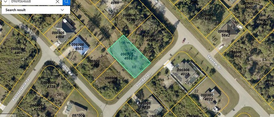 Build your dream home on this spacious .22-acre standard lot located in the growing community of North Port, Florida. Situated on a quiet, residential street, this property offers power access at the road, making it an excellent option for builders or future homeowners. Enjoy easy access to local amenities including shopping, dining, schools, parks, and I-75. Just a short drive from beaches, Warm Mineral Springs, and the new Wellen Park area, this lot is perfectly positioned for both tranquility and convenience. Don't miss your chance to own a piece of this thriving Gulf Coast city!