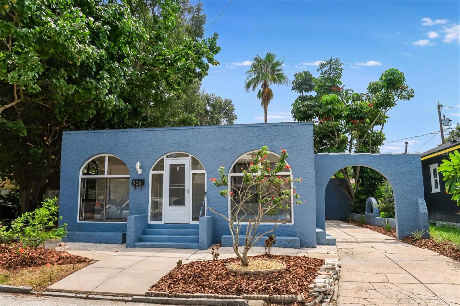 One or more photo(s) has been virtually staged. Welcome to 526 Kirkwood Ter N in St Petersburg! The main home is 2-bedroom, 1-bathroom home includes a versatile bonus room ideal for an office or additional living space. In the backyard, you'll find an additional air-conditioned unit, perfect for a home office or guest space. 1,524 sqft includes back detached unit. Located in one of St Petersburg's most walkable and culturally rich neighborhoods, enjoy easy access to Central Avenue, Beach Drive's waterfront dining, and the Museum of Fine Arts, the Salvador Dali Museum, and the Sunken Gardens. Schedule your showing today to make this move-in ready home yours!
Some photos in this listing have been virtually staged to help illustrate the property’s potential. No physical changes have been made to the property.