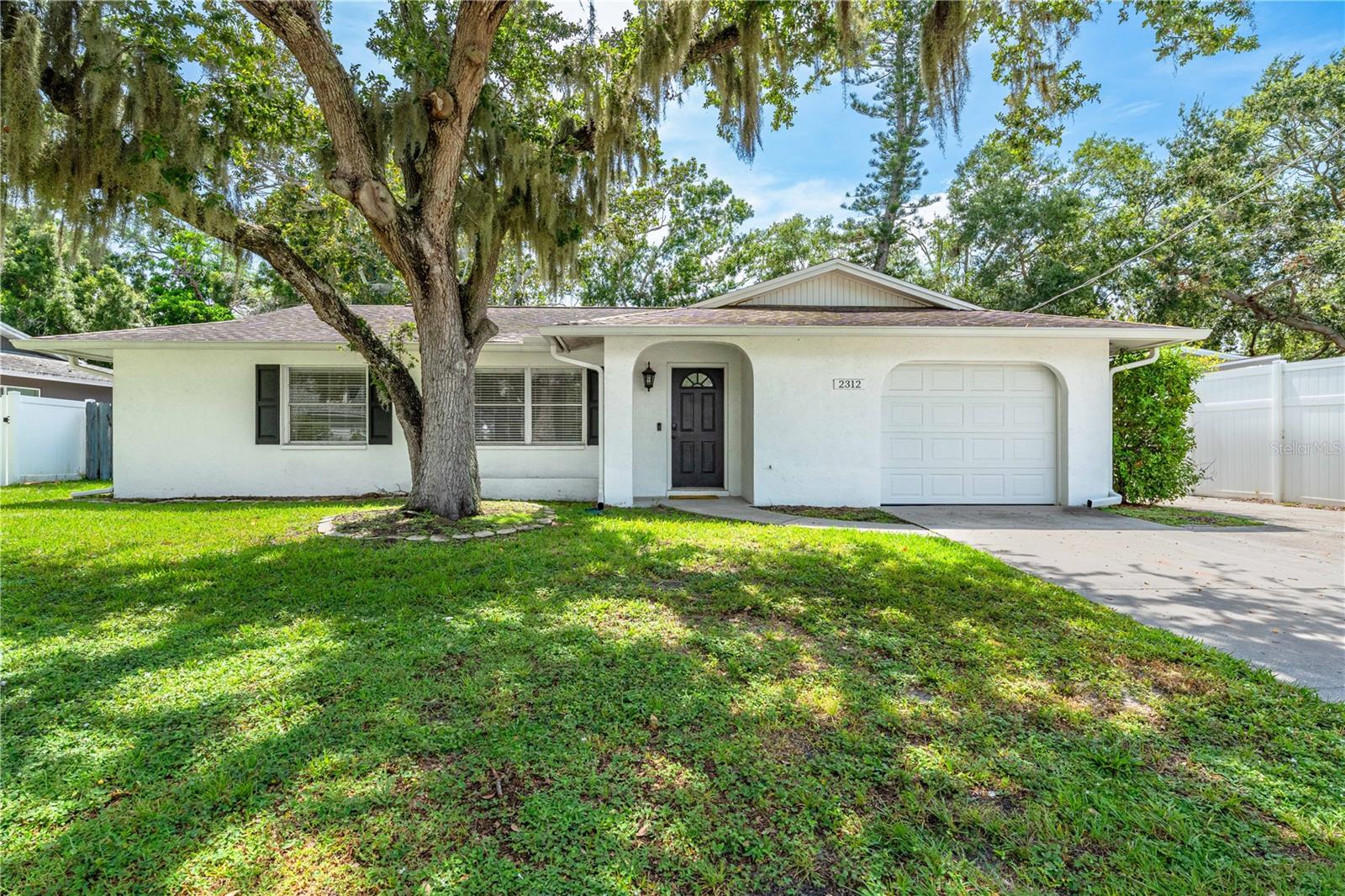 This is the One! *This beautifully maintained 4-bedroom, 3-bath split-plan home is situated in the highly desirable, family-oriented neighborhood of Brentwood Estates*The property features a spacious king-sized fenced backyard, providing ample outdoor space for relaxation and entertainment*With no deed restrictions and no HOA fees, it offers additional freedom and flexibility*Inside, you'll find two generous living areas, a one-car garage, and an extended driveway designed to accommodate an RV or boat.*Ideally located with quick access to top-rated schools, a variety of restaurants and shopping centers, medical facilities, I-75, nearby beaches, and a wide range of entertainment options*This exceptional home combines comfort, convenience, and community appeal—perfect for your future*