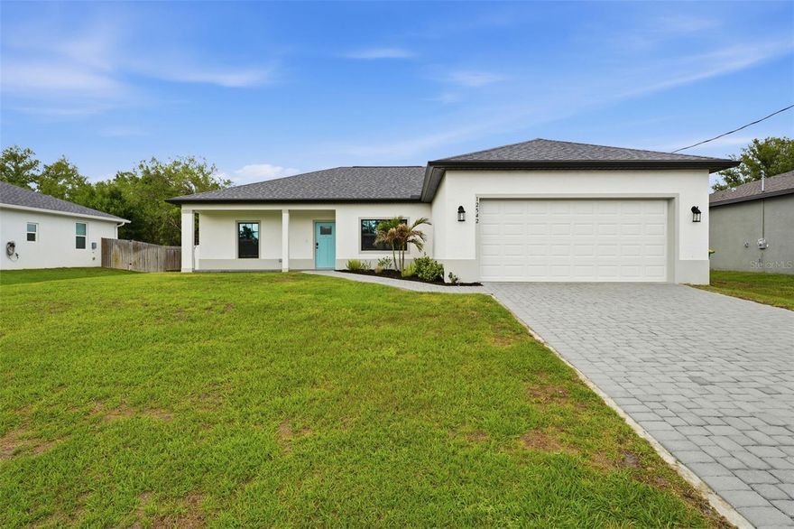 ANNUAL**AVAILABLE NOW 3/2/2 2024 BUILD COMPLETELY FENCED IN **This BEAUTIFUL property, filled with lush landscaping and GORGEOUS modern finishings is ready for you!!! The home features a split floor plan for privacy, GRANITE COUNTER TOPS, TILE FLOOORING THROUGHOUT! Enjoy the quiet backyard with a LARGE SCREENED IN LANAI and FULLY FENCED IN YARD !!! THIS HOME HAS IT ALL!! Schedule your showing today!