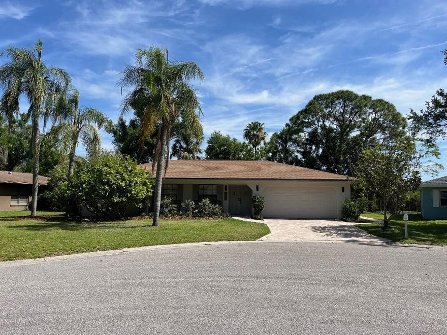 Rare opportunity! Recently update single family pool home in The Meadows. This is the one of the BEST locations in Sarasota. (Lots of lifestyle value with a low HOA.) The trails and the trees are amazing. You can golfcart to the MCA pool, or tennis, or pick ball... , and you can even golfcart to UTC. The property is on a quiet cul-de-sac with a private wooded backyard. Modern vibes in the new kitchen and new bathrooms. Featuring both a living room and a den. New pavers and irrigation system. New appliances. ... No popcorn ceilings here. It's clean and ready for your family to enjoy. Four-point inspection provided. Buyers agents welcome but not required.  Call for a showing today!