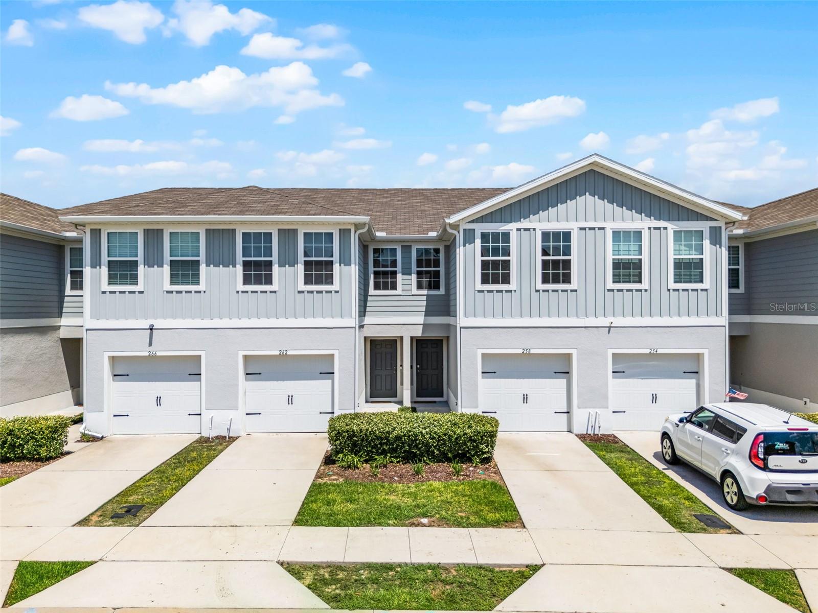 Welcome to this beautiful 3-bedroom, 2.5-bath townhome built in 2021, offering 1,413 sq ft of stylish, low-maintenance living in the heart of Davenport, Florida! Located just minutes from major hospitals, shopping, and an explosion of commercial development, this area is booming—perfect for building equity fast. Step into an elegantly upgraded open-concept kitchen, featuring white shaker cabinets, granite countertops, and stainless steel appliances—ideal for cooking, entertaining, or just enjoying everyday life. The bright and spacious living and dining areas flow seamlessly, offering a modern layout and great natural light. Upstairs, you’ll find generously sized bedrooms and a well-appointed primary suite with ample closet space. Additional features include tile flooring in main areas, smart home capabilities, and energy-efficient construction.This move-in ready home is perfect for first-time buyers, investors, or anyone looking to be near the action in one of Central Florida’s fastest-growing corridors. Don’t miss this opportunity to own in a thriving community with strong long-term upside!
