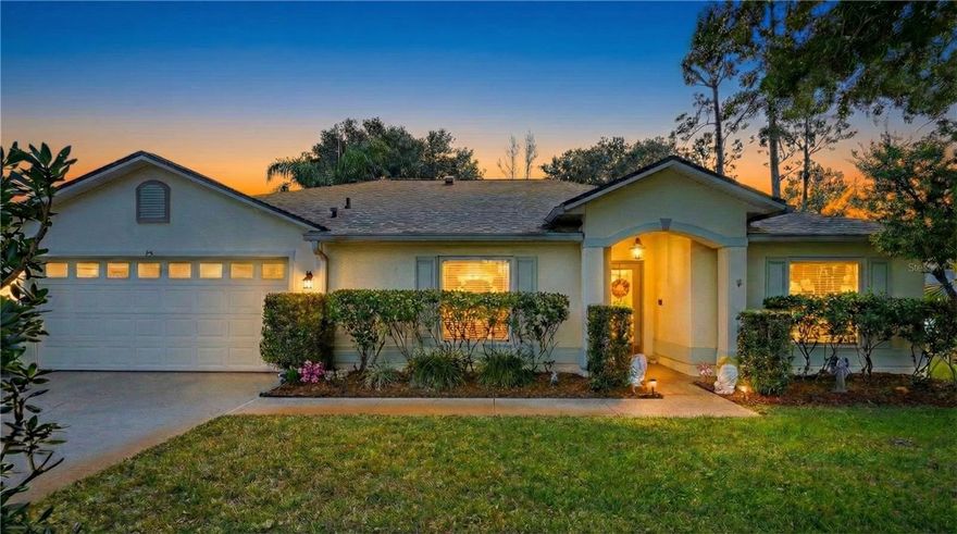 Nestled in the heart of Palm Coast, this beautifully maintained four-bedroom, two-bath single-family home offers the perfect blend of privacy, comfort, and Florida lifestyle living. Set on a lush, tree-filled lot with mature landscaping and a fully fenced yard, this property provides a peaceful retreat with plenty of room to relax, entertain, or let pets and children play freely. Inside, you'll find a bright and open floor plan designed for both everyday living and gatherings. The spacious living and dining areas flow effortlessly into the kitchen, creating a welcoming space filled with natural light. Large windows frame views of the greenery outside, bringing the outdoors in and enhancing the home's warm, inviting feel.

Enjoy year-round Florida living in the oversized screened-in porch, perfect for morning coffee, outdoor dining, or relaxing in the evening breeze. Whether you're hosting friends or enjoying a quiet night at home, this outdoor space adds incredible value and livability.

Major updates provide peace of mind, including a roof that is only four years old and a newer air conditioning system, helping keep utility costs down while ensuring long-term durability. With no HOA, you'll enjoy the freedom to make this home truly your own.

Located just minutes from shopping, dining, schools, and a short drive to Palm Coast's beautiful beaches, this home offers the ideal combination of convenience and coastal charm. If you're looking for a move-in ready home with lush landscaping, a fenced yard, and modern updates in one of Palm Coast's most desirable areas, this is one you won't want to miss.