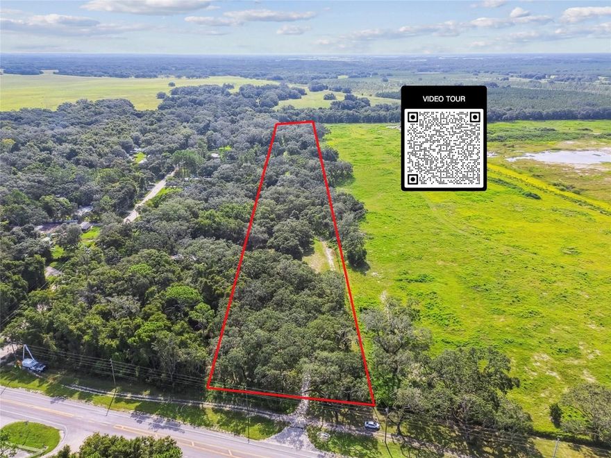 We are pleased to present 16350 US Hwy 41, Spring Hill, FL 34610 (the “Property”). This 9.99-acre land opportunity offers direct frontage on US Highway 41 with excellent visibility and access. Zoned RMH (Residential Manufactured Home), the Property is ideally suited for development as a mobile home park, with the added potential for RV park use subject to an appropriate rezoning plan. Enhanced by mature trees and a natural landscape, the Property provides a quiet setting for residents, travelers, and outdoor enthusiasts while maintaining convenient access along a major north-south corridor.