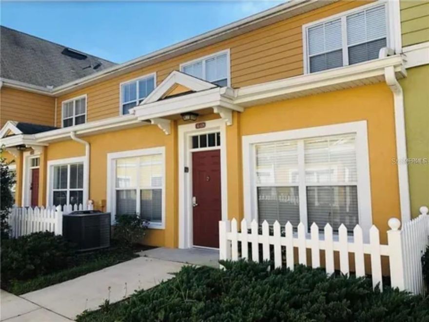 This well-maintained, fully furnished 3BR/2BA townhouse-style condo features ceramic tile on the first floor. The primary bedroom is located downstairs for major convenience. It is move-in ready for a primary residence or an immediate rental investment. Located in Kissimmee, you are steps from Target and Hwy 192's dining and attractions, and just minutes from Disney, SeaWorld, and Universal. The gated community offers 24-hour security, a clubhouse, pool, spa, fitness center, tennis and basketball courts, and a fishing pier. This property offers maximum flexibility for short-term or long-term use. Contact us today for a private tour!