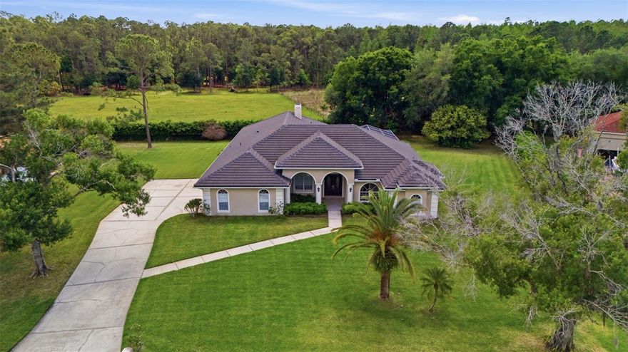 In a market where truly special opportunities are becoming harder to find, this over half acre estate property in Cheval stands out for its privacy, scale, and untapped potential on over half an acre within the highly sought after estate section of Cheval, this is a rare opportunity to secure a property with exceptional scale, privacy, and long term upside in one of Tampa Bay’s most established gated communities. Set along a quiet, tucked away street, the homesite offers a sense of space and separation that is becoming increasingly difficult to find, even in premier neighborhoods.

The residence features five bedrooms, three full baths and one half bath, along with a desirable side entry garage and a generously proportioned floor plan that offers both functionality and flexibility. From the moment you enter, the layout presents a clear canvas for transformation, with the ability to open, modernize, and tailor the living spaces to today’s design preferences while maintaining the home’s strong structural footprint.

Outdoor living is already well established, with a private pool and spa creating a natural focal point for relaxation and entertaining. A recently installed outdoor kitchen enhances the experience, offering a seamless extension of the home’s living space and the perfect setting for gatherings year round.

What truly sets this opportunity apart is that the most significant and costly improvements have already been completed. A new tile roof, two new air conditioning systems, and a new hot water heater provide peace of mind and allow a new owner to direct their investment toward the visible, value enhancing elements that define a home’s character and style.

For buyers with vision, this property represents the ideal blend of foundation and potential. Whether reimagined into a modern luxury showpiece or thoughtfully updated to reflect timeless design, the possibilities here are substantial.Opportunities like this within Cheval’s estate section are increasingly rare, where lot size, location, and privacy converge to create lasting value. This is not simply a home, but a chance to design and build equity in one of the area’s most desirable settings.