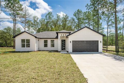 Photo of 9601 N Vaughn Drive, Citrus Springs, FL 34433 (MLS # OM713315)