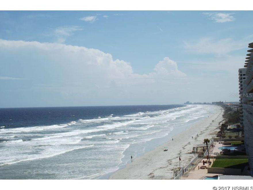 Direct Ocean Front Southeast Corner Penthouse, Stunning Ocean and River views seem to be constantly available from this beautiful top floor condo.  Beautifully placed in Captiva Condominium, an exclusive 18-unit residential condo community. Ideally located in Daytona Beach Shores with fantastic access to shopping & dining and located on the non driving portion of the Worldâs Most Famous Beach. Offering 2300 SF this spacious executive condo has 2 master suites each with private patio access to stunning water views and large walk in closets.  Crown Molding accentuates the high ceilings in the main living area and dark granite counters add to the elegance of the setting including the built in wet bar with wine cooler.  A huge entry way with large storage closet and an oversized utility room compliment the high ceilings and add to the spacious feel.  Captiva Condos offers remote accessed under building secure parking, a pool and fitness center.   Make an appointment today to experience in person the private, low density lifestyle offered by Captiva Condominiums. ;LocationDescription: Condo ;Water: City