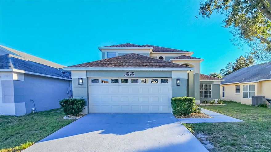 This Single Family Home offers a 3bed/2.5bath. As you walk into the living/family room with an open floor concept followed by the dinning room with a modern updated kitchen. Enjoy the additional Bonus room that can be used as a formal dining room, bonus room, office. A huge loft room in the 2nd floor for extra space. Have fun in the screened in porch with additional backyard space. Property is located near Disney World, shopping centers, restaurants and much more. All measurements are approximate. Schedule a private showing today.