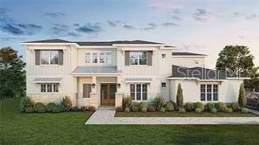 Under Construction. Awesome South Tampa Builder, New Legacy Homes, brings this gorgeous home to Virginia Park!!!  This home boasts 5 bedrooms and 5 and a half baths plus bonus room and media room. Great for easy South Tampa living with 3 car side entry garage, custom pool and spa, and outdoor kitchen with green egg, all on a 100x100' lot. The first floor features a signature New Legacy Chef's kitchen features an oversized island, apron sink, Fisher & Paykel appliance package with 24" fridge and 24" freezer towers, wine fridge, pot filler, soft-close custom cabinets, walk-in pantry & LED under cabinet lighting. The family room and Breakfast nook are just off the kitchen and have a view of the large lanai and look out to the pool. Rare first floor master bedroom with huge walk in closet. There is also a second guest bedroom, laundry room, powder bath, and separate dining room on the first floor as well. The 2nd floor has a spacious recreation room, media room, three additional bedrooms featuring walk-in closets and private bath. Some additional features include: Whole house plantation shutters, 18 Seer Infinity Carrier A/C with WIFI controls, Impact glass windows, Tongue and Groove ceiling in Lanai, Outdoor kitchen w/Green Egg, Elan Home Automation system, remote video doorbell, in wall pest tubes, interior 8ft doors, pre-wire audio, USB outlets, Icynene spray foam insulation, 80 SF semi-conditioned attic storage space, 2-10 Builder Warranty.