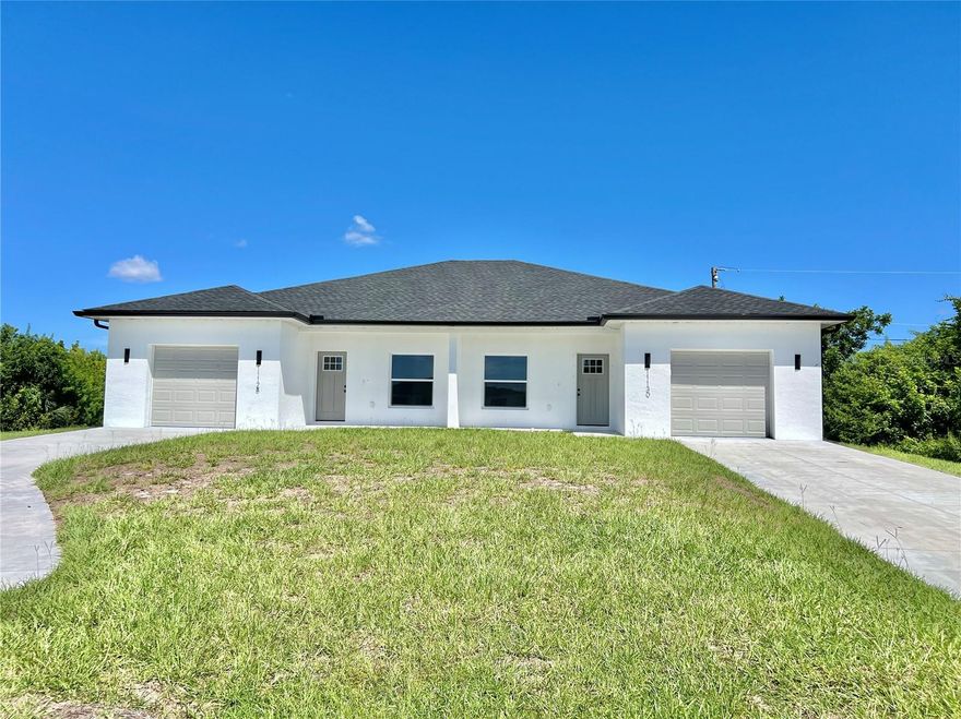 Brand-New 3-Bedroom, 2-Bath Duplex in Englewood – Just 7 Miles from the Beach!

Be the first to enjoy this newly built 3-bedroom, 2-bath duplex in beautiful Englewood, offering 1,200 sq. ft. of modern living space. 
Step inside to a bright, airy layout featuring 9-foot ceilings and a spacious open floor plan. The stylish kitchen is equipped with quartz countertops and stainless steel appliances.

Thoughtfully designed with quality and comfort in mind, this home also features: One-car garage - Dedicated laundry room with washer/dryer provided - Impact-resistant windows for added safety and energy efficiency - Public water - Lawn care included - window treatments are being installed!

Nestled in a quiet area of Englewood, this home offers a perfect balance of modern living and coastal charm.