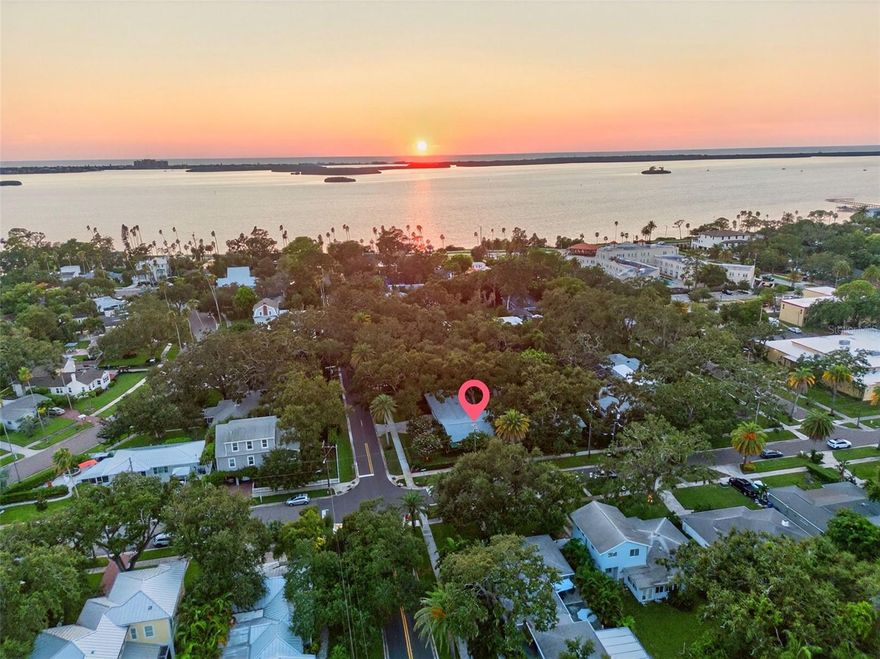 The Heart of Dunedin living at its best - Steps to Downtown Dunedin, the Sunset & the Pinellas Trail.
This spacious immaculate home renovated in 2022 is located in the Heart of Dunedin, the golf cart district. This home combines modern luxury conveniences with old style Florida charm. Tastefully renovated by a local highly recognized builder just 3 years ago.
The home wraps around the scenic backyard – a Tropical Oasis; with views from the Living Room, Kitchen, Family Room and Owner’s Suite.  
At the heart of this property is the spacious gourmet kitchen – a chef’s dream for entertaining friends and family! The open floor plan seamlessly embraces the kitchen and dining areas. Luxury galore… High-end appliances: Natural Gas Viking stove, Viking Dishwasher, Viking Warming Drawer, Sub-Zero refrigerator/freezer, Microwave Drawer, RO water filter and custom designed cabinetry tastefully finished with an enormous quartz island.
The expansive owner’s suite with ensuite private bath, offers relaxation for the heart and soul with scenic views of the majestic oak trees in the serene tropical backyard.
This versatile floorplan offers flexible living space for family, guests, office, and even possibly an in-law suite. The luxurious guest bathroom has a freestanding soaking tub and separate shower.
The oversized 2 car garage with epoxy floors and an additional oversized workshop area has ample room for your golf cart and other hobbies.
This property sits on an expansive private double lot with the backyard as its own chapter; this charming real Florida old style lush backyard with majestic oak trees, mature landscaping and tropical greenery is your own private Tropical Oasis. The backyard is custom pavered with original old historic bricks, upscale lighting with uplight, and complete irrigation throughout. Large entertainment area with firepit and several sitting areas.
With a complete inside renovation in 2022 as well as exterior paint, gutters and gutter protectors from 2022, new roof from 2023 and new impact rated windows from 2025 all the major outside renovations has also been taken care of.   
Enjoy breathtaking Gulf Coast sunsets from scenic Edgewater Drive or timeless entertainment at the Fenway, both just a block away. Walk or ride your golf cart to Dunedin’s charming downtown or explore Pinellas Trail.
This home truly combines luxury inside with outside charm. This is more than a home — it’s a lifestyle in one of Florida’s most beloved coastal towns.
Don’t miss the opportunity to own a piece of Dunedin in a neighborhood where houses like this seldom are for sale.
Book your showing now.