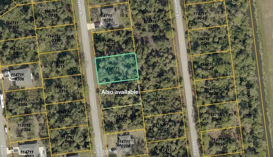 Great location!! Located in Sarasota County but in between the best of Port Charlotte and the less developed areas of North Port. Grab this parcel -- and the one next to it (SE, Lot 8) -- before this area gets more interest. Plans of creating an exit on Yorkshire will make this a great investment whether you plan to build or not!