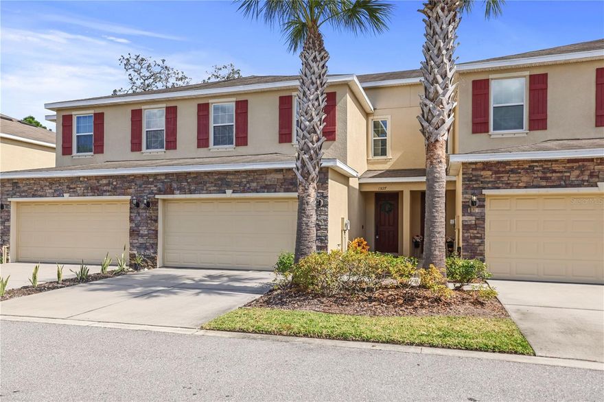 You will LOVE this ~PRISTINE ~ 3 bedroom/ 2.5/ 2 car garage townhome located in The Creeks at Citrus Park community.. It checks off ALL the Boxes! Stunning, spacious open concept  features a spacious living/dining room combo that is open to the eat-in kitchen. The kitchen has granite countertops, wood cabinets, and a breakfast bar island. Stainless steel appliances include a range, microwave, dishwasher, and French door refrigerator. Sliding glass doors lead out to a screened patio. The master bedroom has an en suite bath with a walk-in closet, large shower stall, and double vanity. There are two additional good-sized bedrooms on the second floor, each with their own walk-in closets and they share a full bath. The laundry room is also on the 2nd floor with a full-size washer and dryer. Great location and is central to restaurants, shopping, great schools, parks, airports, and a short drive to world-famous beaches. Water/Sewer/Trash included in the rent. HOA application fee is $150 per adult-30 days for approval.