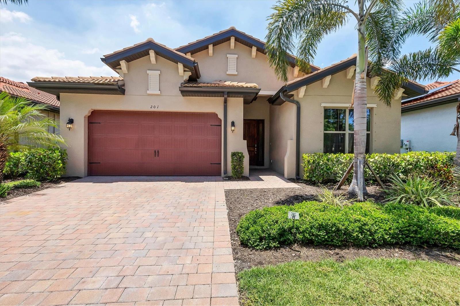 Welcome to your dream home in the highly sought-after Toscana Isles community in North Venice, FL! This beautifully upgraded 2,431 sq ft home offers 4 spacious bedrooms, 3.5 bathrooms, and a versatile den—perfect as a home office, guest suite, or creative retreat. The expansive great room is ideal for both everyday living and entertaining.
Inside, you’ll find elegant crown molding, striking tray ceilings, and durable tile flooring throughout the main areas, all with lovely views of the lake. Recent upgrades include epoxy-coated garage floors, a finished laundry room, and a whole-house water softener system for added comfort and convenience.
Step outside to your private, fenced backyard overlooking a serene lake—a perfect place to relax, unwind, and enjoy peaceful Florida evenings.
Toscana Isles offers an unmatched lifestyle with its resort-style pool, fitness center, clubhouse, tennis courts, playground, dog park, and large interconnected lakes perfect for kayaking or catch-and-release fishing. All just minutes from pristine Gulf Coast beaches, shopping, dining, and more.