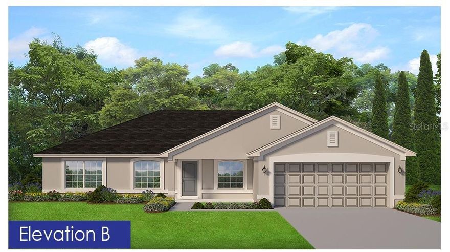 Under Construction. Under Construction. This 2010 sq ft model offers versatile, spacious living designed for both comfort and entertainment. Featuring 3 bedrooms, 2 bathrooms, and a Large, open, dedicated den/play area or formal living room. This home provides flexible space for work, hobbies, or relaxation. The open-concept living and dining areas flow seamlessly into the kitchen, where you’ll find Quartz countertops and stainless steel appliances (microwave, dishwasher and stove). Step outside to a large patio—perfect for family gatherings or entertaining guests. The luxurious master suite with dual walk-in closets, dual sinks, garden tub and separate beautifully, tiled shower, plus a three-car garage with separate garage door openers. Located in the vibrant North Port community, this home is surrounded by natural beauty, convenient amenities, and an unbeatable lifestyle. This property also comes with a 10 year structural warranty for peace of mind. Only $1000 down to secure this home today! Builder pays most closing costs with the use of a preferred lender.