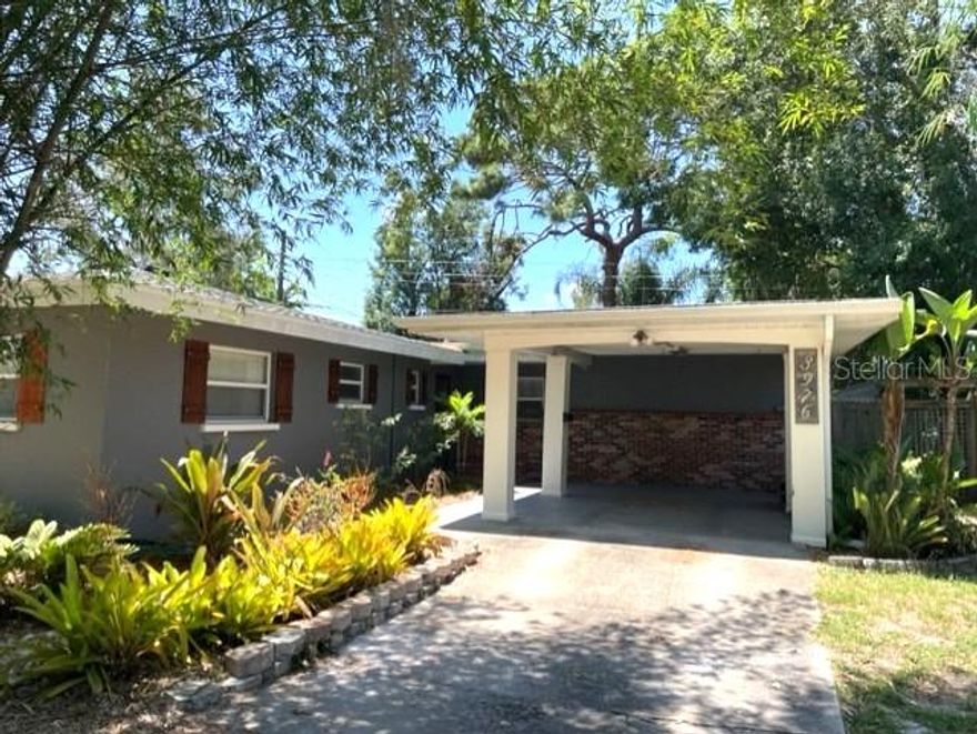 Available for immediate occupancy, this updated 3-bedroom, 2-bath home offers a comfortable floor plan and great outdoor space. The home features a spacious Florida room that adds flexible living space with plenty of natural light.
 
The primary suite includes a walk-in closet and an updated private bath with a tiled shower. Two guest bedrooms share a second updated bath with a shower/tub combo.
 
Outside, enjoy lush tropical landscaping, a fully fenced yard, and a paver patio perfect for outdoor dining. There’s also a separately fenced side yard that’s great for pets, a storage shed, plus a fruiting starfruit tree.
 
Centrally located between downtown Sarasota, University Parkway, and I-75, this home offers easy access to shopping, dining, and major routes.
 
Highlights:
 • Updated 3-bed, 2-bath layout
 • Spacious Florida room
 • Primary suite with walk-in closet
 • Fully fenced yard with tropical landscaping
 • Paver patio and separate pet area
 • Starfruit tree on property
 • Convenient central Sarasota location
 • Dogs and cats welcome
 Lease details:
First month’s rent and security deposit required. $35 monthly resident benefit fee will be applied