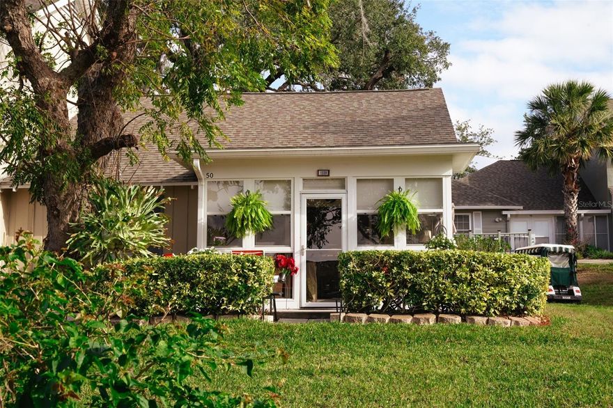 Live the easy Florida lifestyle in this beautifully maintained 2-bedroom, 2-bath villa in desirable Errol Estates in Apopka. From the moment you walk in, the soaring vaulted wood ceilings create a warm, inviting space that feels both elegant and comfortable.
The bright, upgraded kitchen with crisp white cabinetry is perfect for hosting friends, trying new recipes, or enjoying a quiet morning coffee. The spacious living area flows into a fully air-conditioned Florida Room—ideal for a cozy reading nook, game nights, or extra entertaining space year-round.
Need flexibility? The second bedroom features a built-in Murphy bed, making it effortless to use as a home office, hobby room, or welcoming guest suite. And the rare walk-in attic provides exceptional storage—perfect for seasonal décor, golf clubs, or anything you want tucked neatly away.
Whether you're downsizing, snowbirding, or simply ready for low-maintenance living in a beautiful community, this villa offers comfort, style, and versatility all in one. Schedule your showing and come see how easy life can be here.