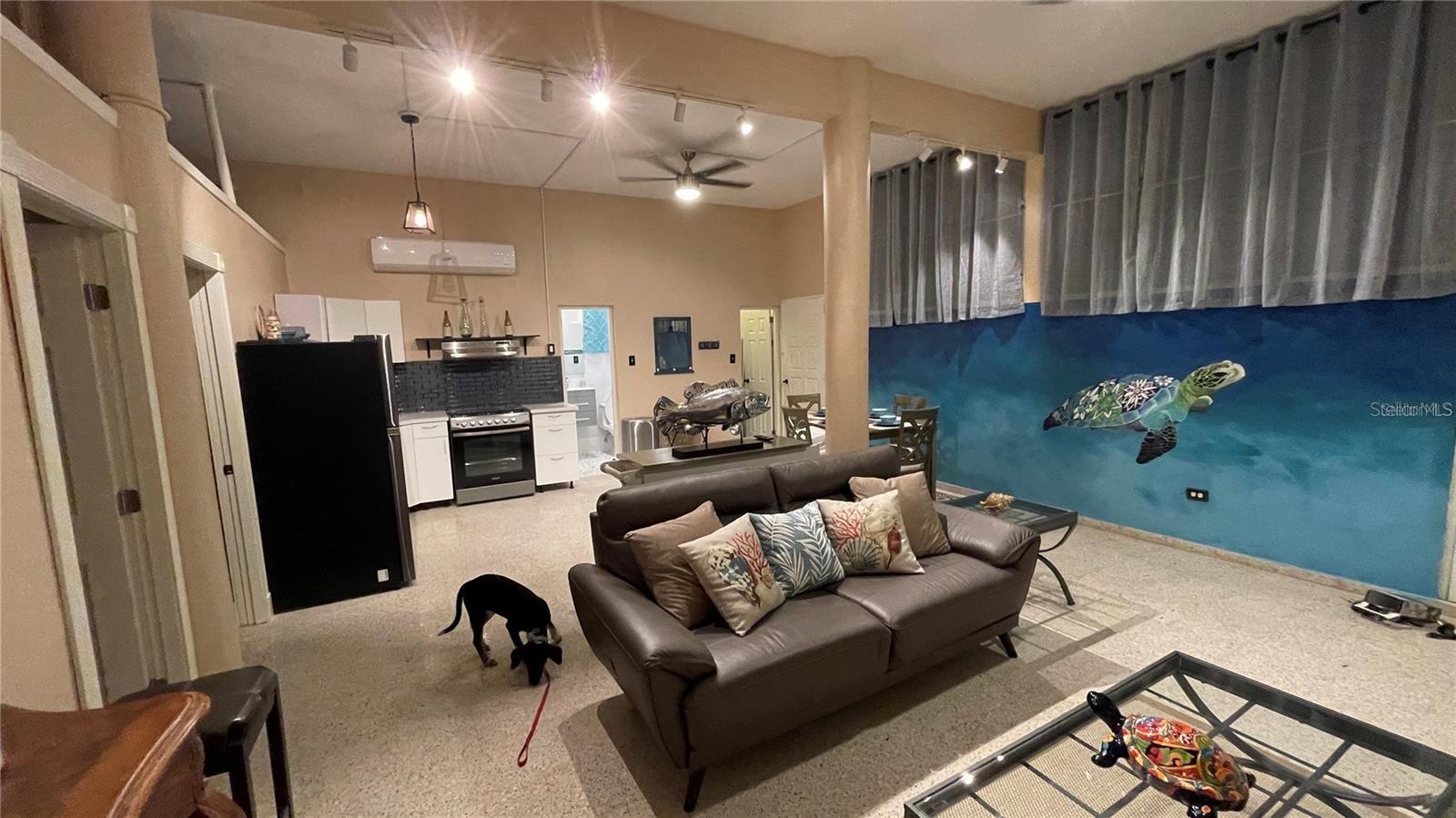 Move into an up-to-date urban apartment located in the Plaza in downtown Rincon. Enjoy a quick walk to everything in this quaint beach town. This unit has two bedrooms and one bath, with a large living room, kitchen, and dining area. You will enjoy the convenience; access to
restaurants, stores, bars, and the beach in Rincon.