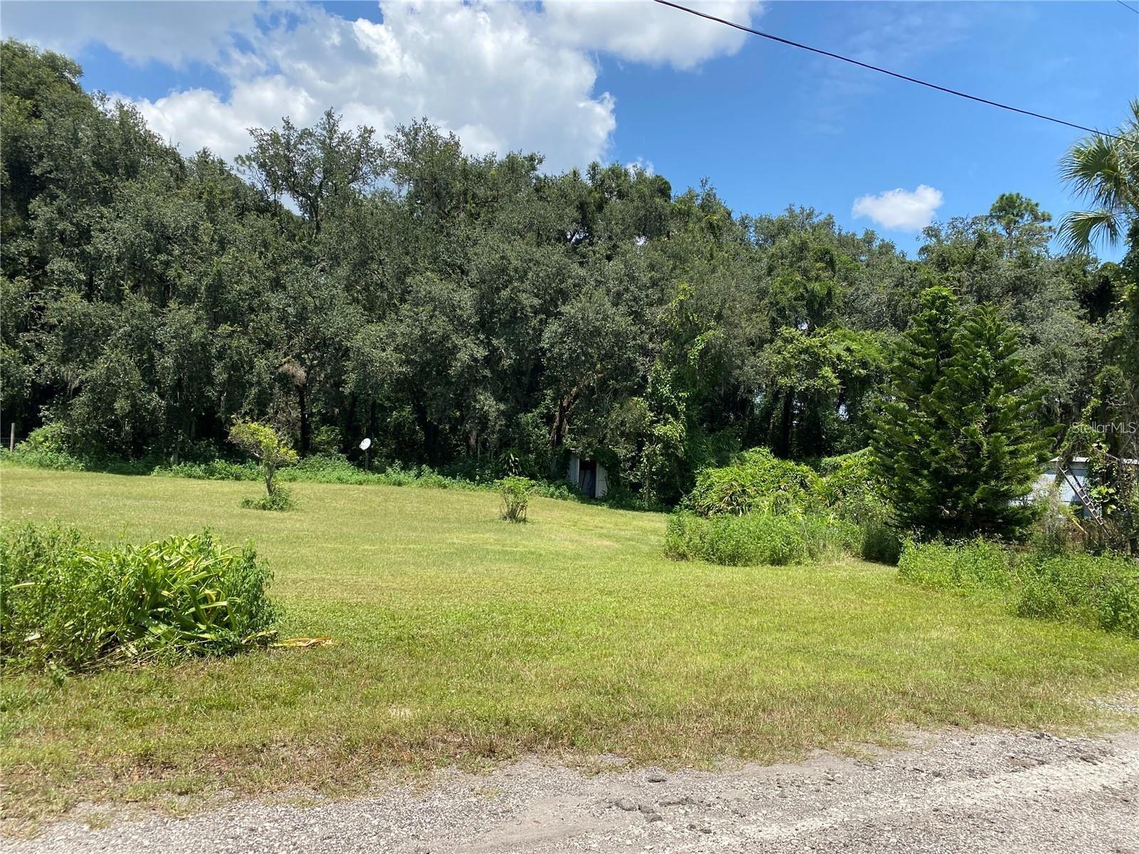 This is the spot, near new VA hospital and Amazon Just a short walk to HWY 301 and Harney Rd Plenty of space for any size home or Duplex, get creative and build a quad, great investment, just think live in 1 and rent the others. Instant income and rent free all at the same time. No trees to cut down all ready done for you, electricity, well and septic in place. (septic no warranted) Wake up to the sounds of nature in this secluded land, yet so close to everything you can possibly need. Easy commute to Tampa or Orlando just a few lights away to HWY 4 and near HWY 75.