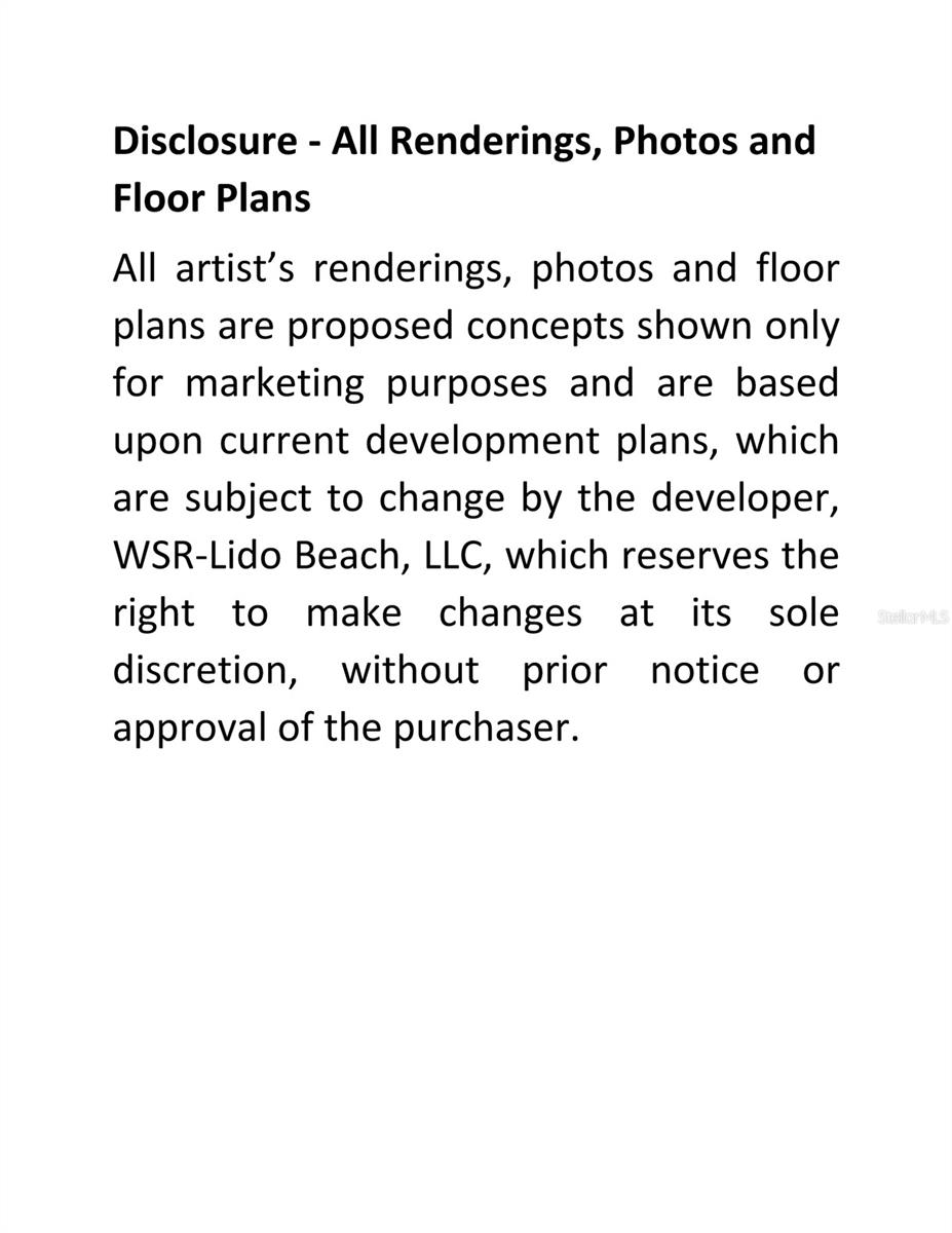 ROSEWOOD RESIDENCES LIDO KEY - Residential